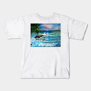 Pink Skies at Turtle Bay Kids T-Shirt